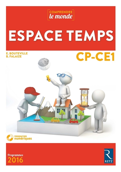 Espace Temps Cp-ce1 (+ Dvd-rom)