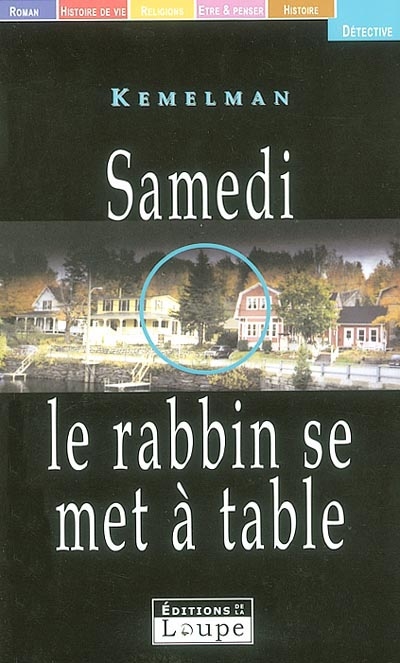 Samedi, le rabbin se met à table. Saturday, the rabbi went hungry