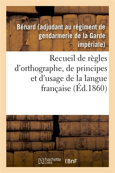 Recueil de règles...