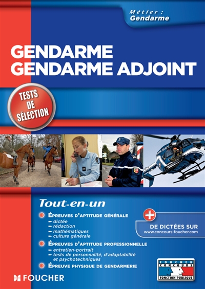 Gendarme, gendarme adjoint : tests de sélection
