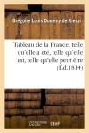 Tableau de la France, telle...