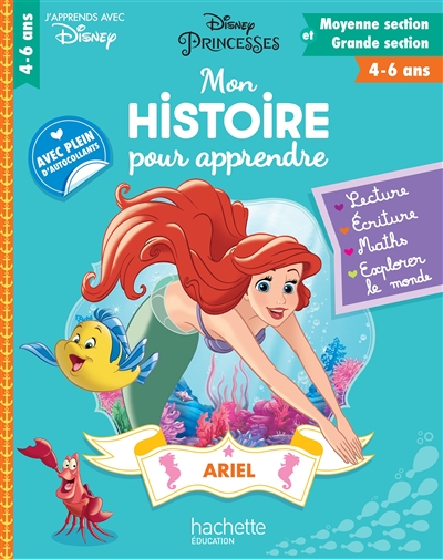 Ariel : mon histoire pour apprendre : moyenne et grande section, 4-6 ans