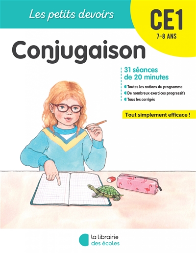 Conjugaison CE1, 7-8 ans : 31 séances de 20 minutes
