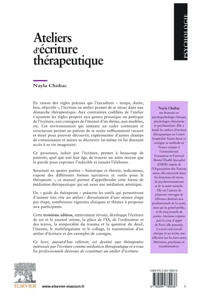 Ateliers d'écriture thérapeutiques