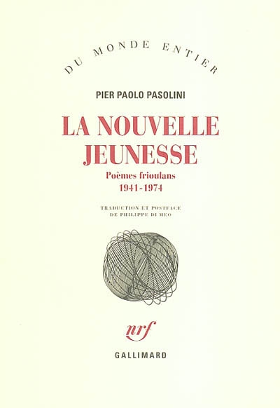 la nouvelle jeunesse : poèmes frioulans, 1941-1974