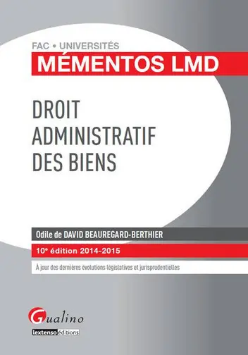 Droit administratif des biens