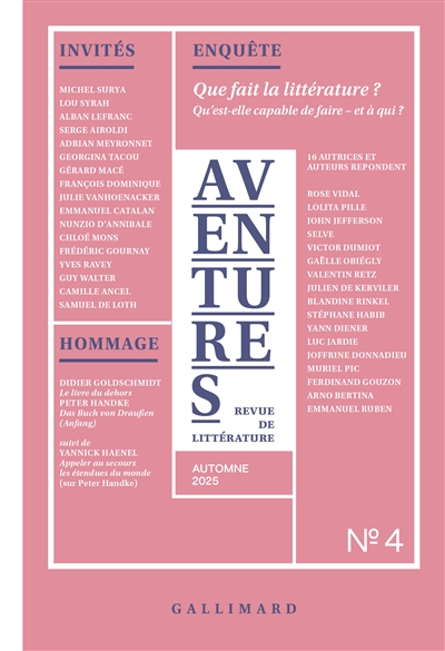 Aventures, n° 4