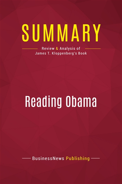 Summary : Reading Obama :...