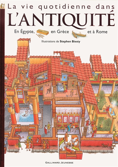 La vie quotidienne dans L'antiquité : Egypte - Rome - Grèce