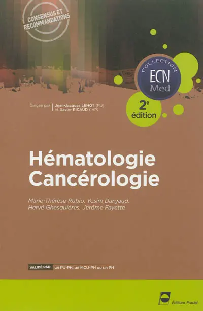 Hématologie, cancérologie