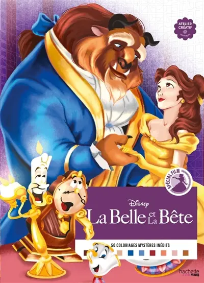 Coloriages mystères Spécial film : La Belle et la Bête