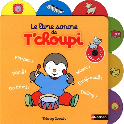 Le livre sonore de T'choupi