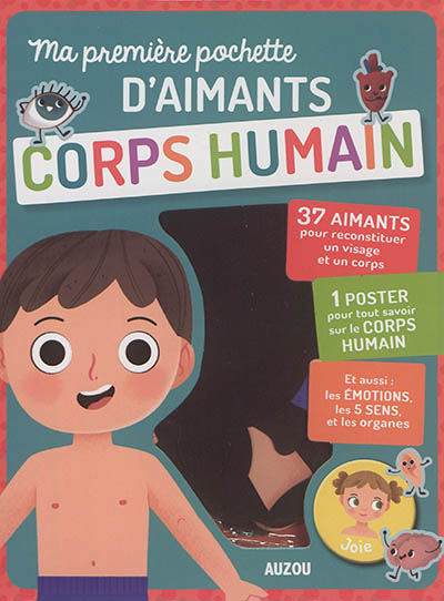 Corps humain : ma première pochette d'aimants