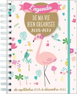 L'agenda de ma vie bien organisée 2018-2019 : de septembre 2018 à décembre 2019