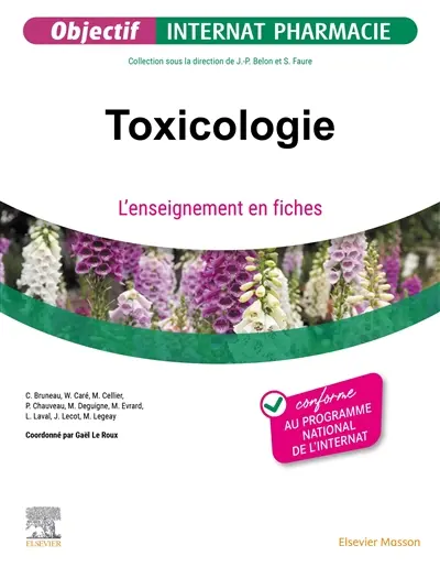 Toxicologie : l'enseignement en fiches