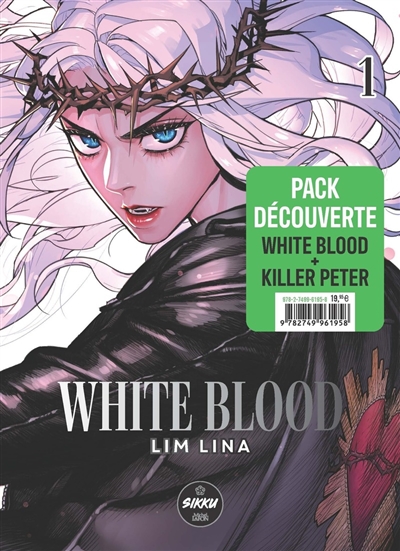 Pack découverte Lina Lim : White blood t1 & Killer Peter t1