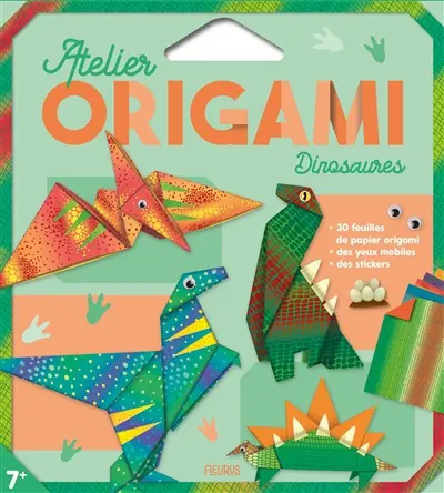 Dinosaures : atelier origami