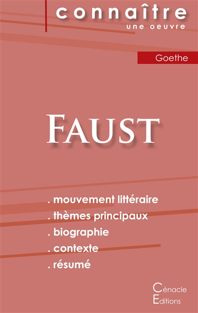 Fiche de lecture Faust de...