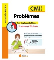 Problèmes CM1, 9-10 ans : 26 séances de 20 minutes