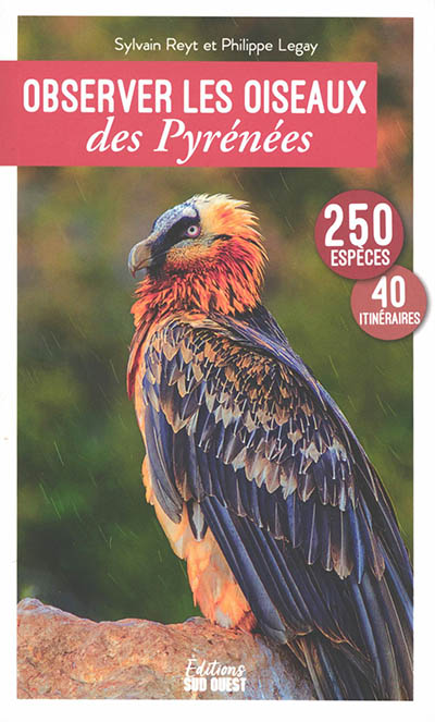 Observer les oiseaux des Pyrénées : 250 espèces, 40 itinéraires