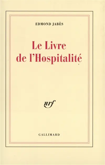 Le Livre de l'hospitalité