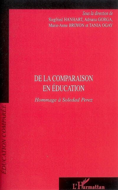 De la comparaison en éducation : hommage à Soledad Perez