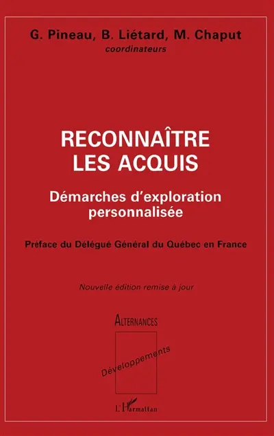 Reconnaître les acquis : démarches d'exploration personnalisée