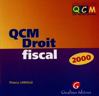 QCM droit fiscal 2000