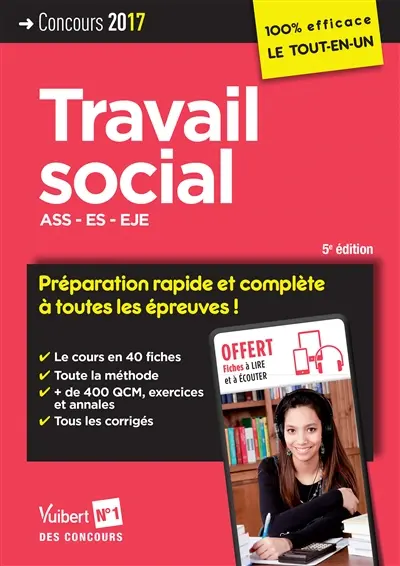Travail social : ASS, ES, EJE : concours 2017