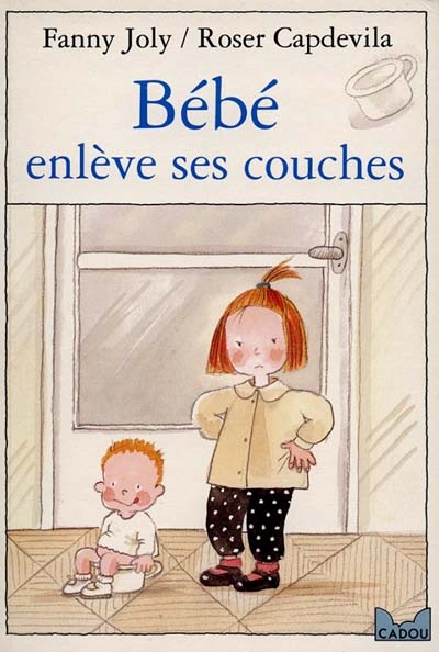 Bébé enlève ses couches