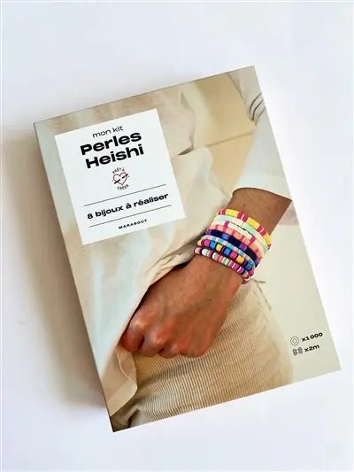 Mon kit perles heishi : 10 bijoux à réaliser
