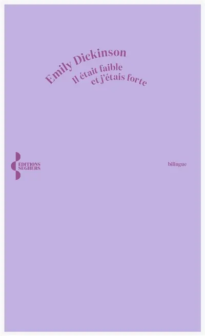 Il était faible, j'étais forte