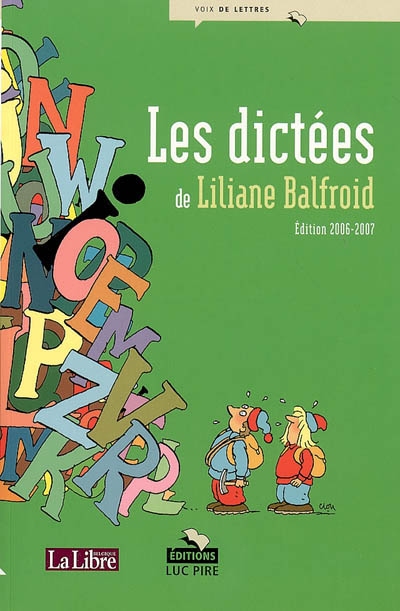 Les dictées de Liliane Balfroid