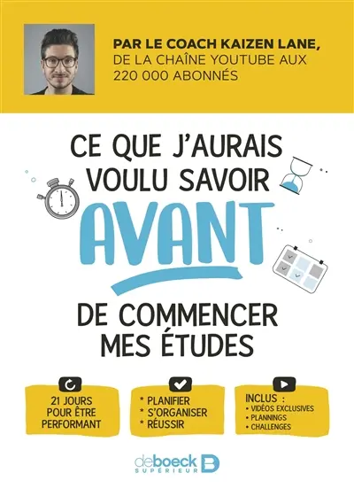 Ce que j'aurais voulu savoir avant de commencer mes études