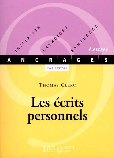 Les écrits personnels