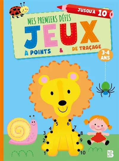 Jeux à points & de traçage 3-4 ans Jeux à points & de traçage 3-4 ans