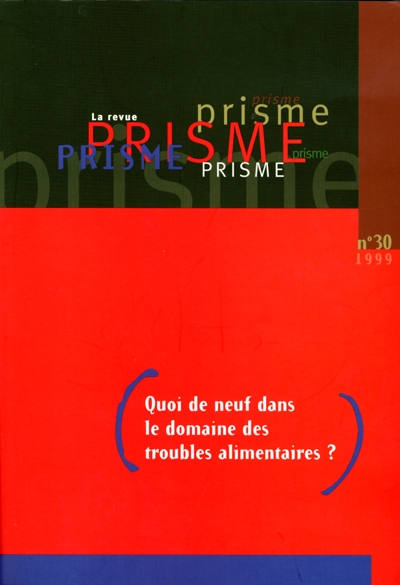 Revue PRISME. Vol. 30, automne 1999