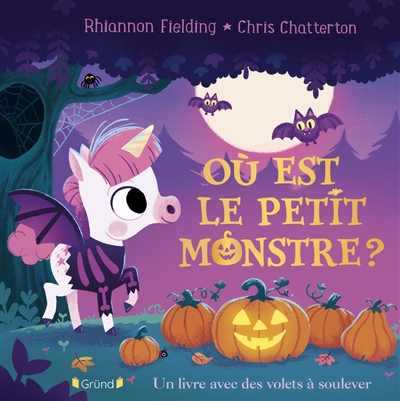 où est le petit monstre ? : un livre avec des volets à soulever