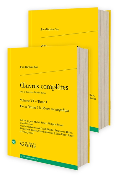 Oeuvres complètes. Vol. 6....