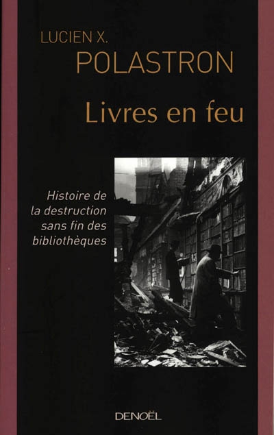 Livres en feu : histoire de la destruction sans fin des bibliothèques