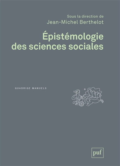 Epistémologie des sciences sociales