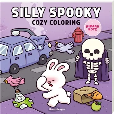 Silly spooky : cozy coloring