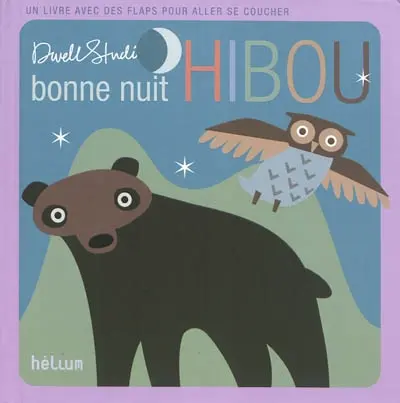 Bonne nuit Hibou : un livre avec des flaps pour aller se coucher
