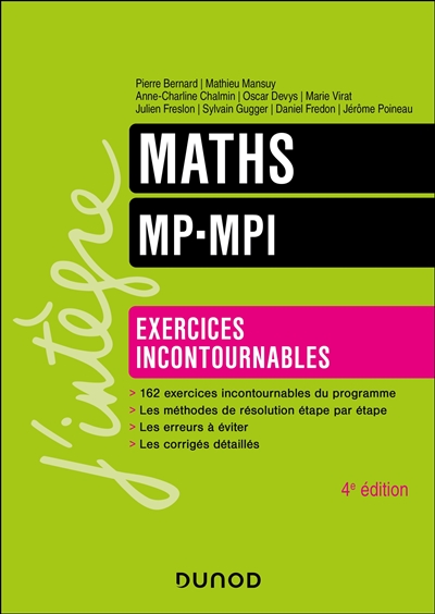 Maths MP, MPI : exercices...