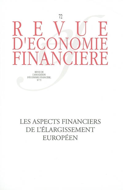 Revue d'économie...