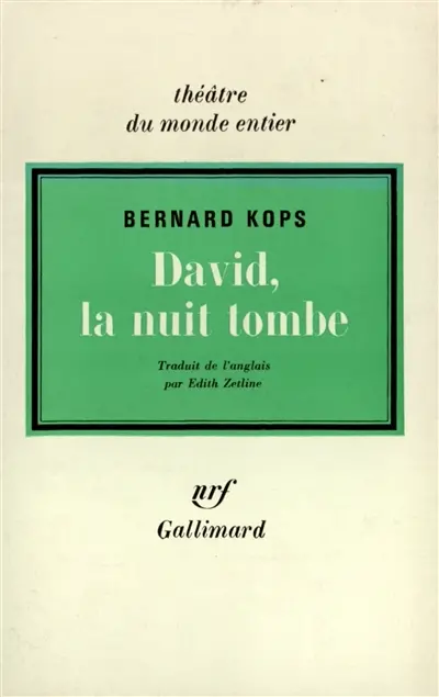 David, la nuit tombe