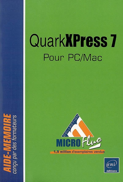 QuarkXPress 7 pour PC-Mac