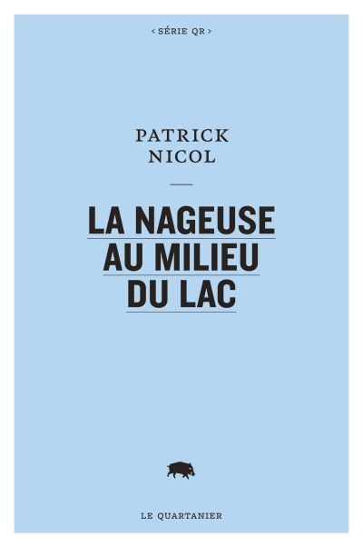 La nageuse au milieu du lac