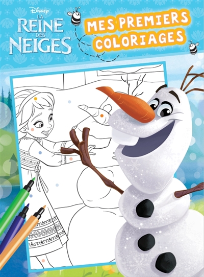 La reine des neiges : mes premiers coloriages : Olaf