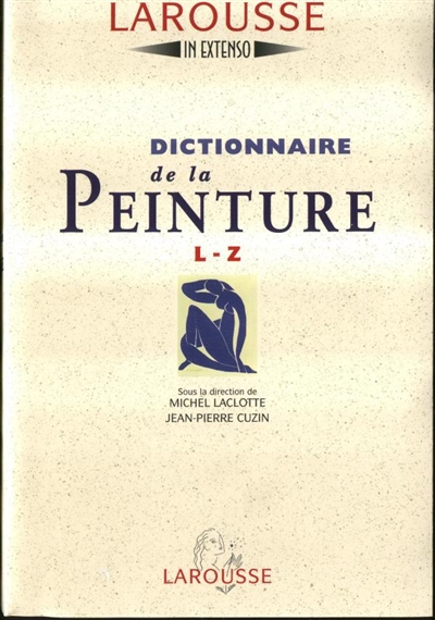 Dictionnaire de la peinture